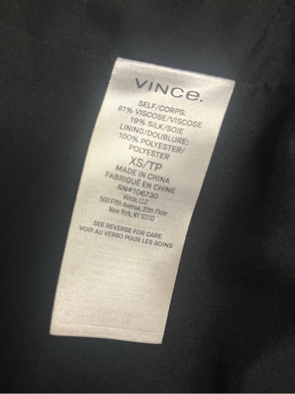 Vince Fallen Leaf Silk-Blend Sleeveless Crop Top