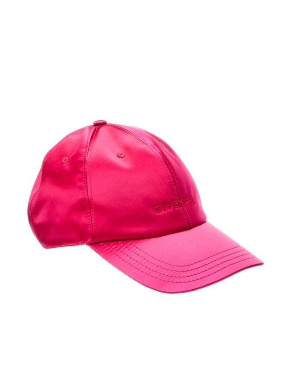 Givenchy Satin Cap - Fuchsia Pink